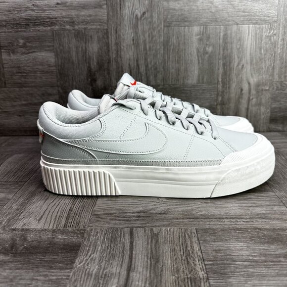Nike Court Legacy Lift Women's size 10 Light Sage Leather Shoes DM7590-003 - Picture 1 of 8